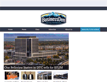 Tablet Screenshot of businessden.com